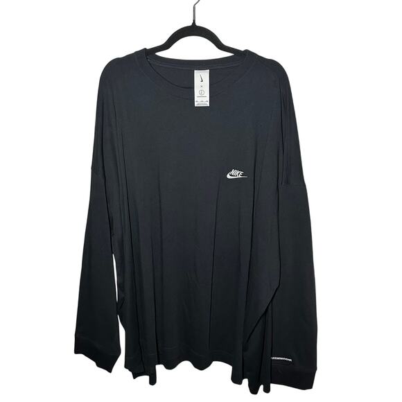 Nike x Peaceminusone Men's G Dragon Cf Black Long Sleeve Tee Size XXL - Picture 2 of 8
